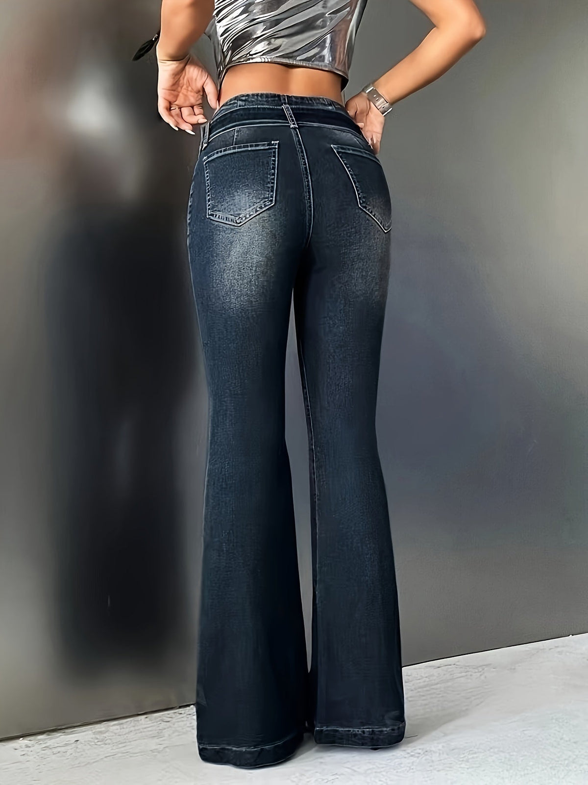 Jorja - Stretchy Classic Denim Jeans
