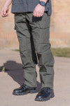 LAPG Men's Basic Operator Pant w/ Elastic Waistband