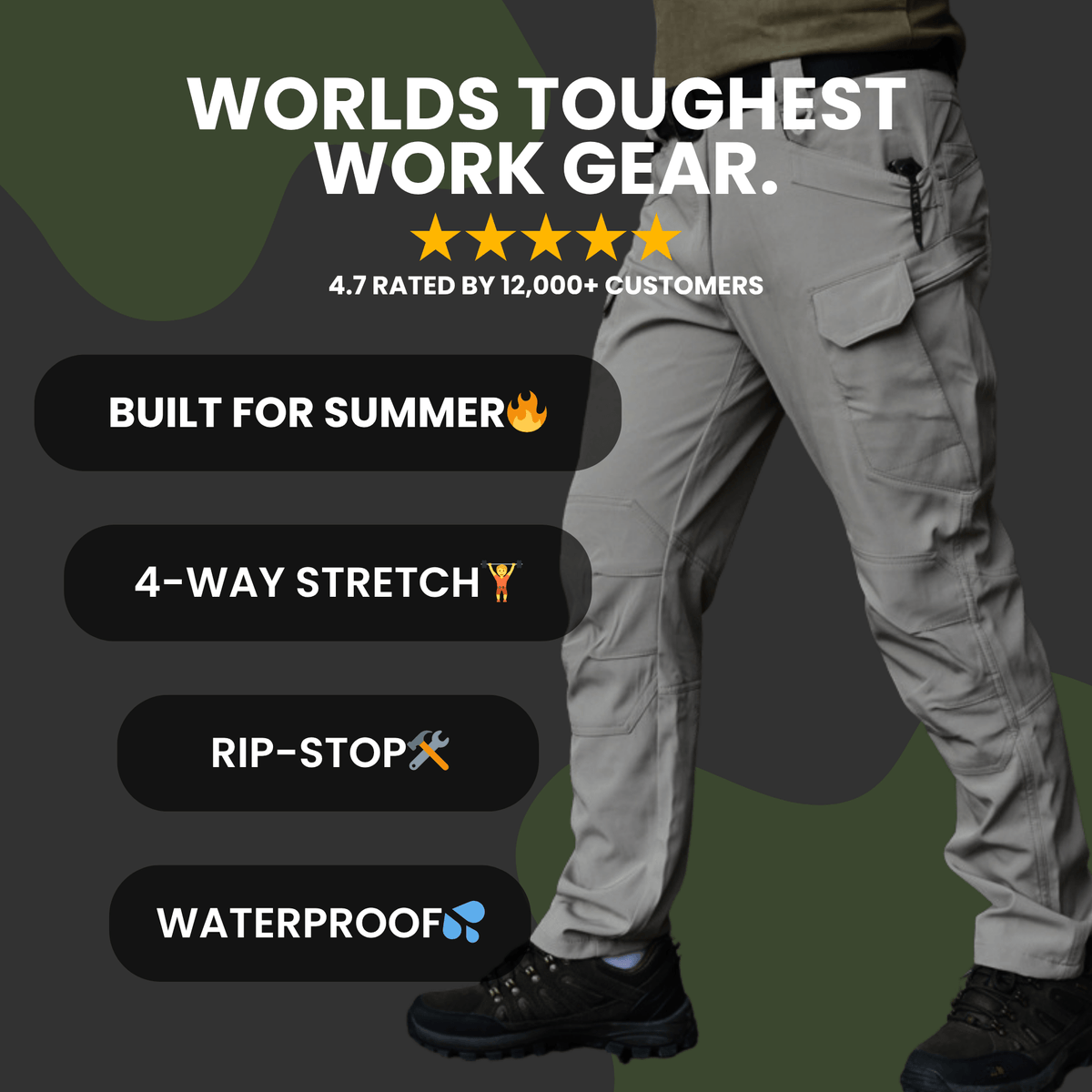 Summer Pack: Ultraflex Work Trousers & Shorts Bundle